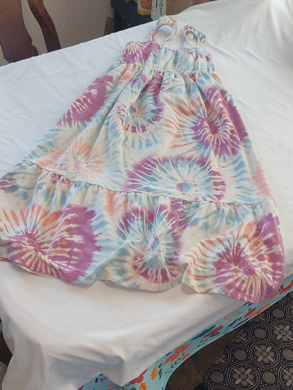 32°cool  Tie-Dye  Maxi Skirt in Pastels .Size 10 12 Girls .